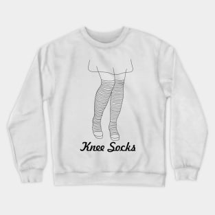 Knee Socks Crewneck Sweatshirt